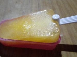 Una foto de Helado de naranja