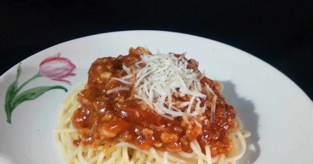 138 resep mie saus spaghetti bolognese enak dan mudah Cookpad