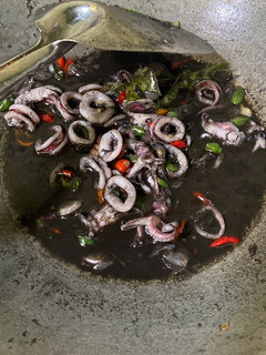 Foto resep Cumi tinta hitam