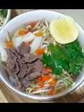 Vietnamese Pho Beef Noddle Soup