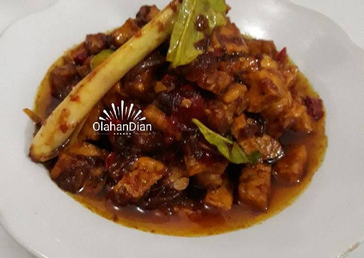 Orek Tempe Tahu Pete Pedas