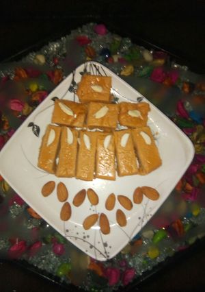 A picture of Mysore pak.