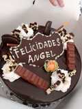 Tarta de fiesta muerte por el chocolate 🍫🍫🍫