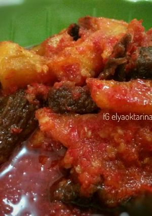 Foto resep Dendeng balado