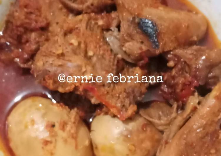 Resep Ayam Masak Bumbu Merah Anti Gagal