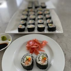 A picture of Sushi (Kappa Maki).