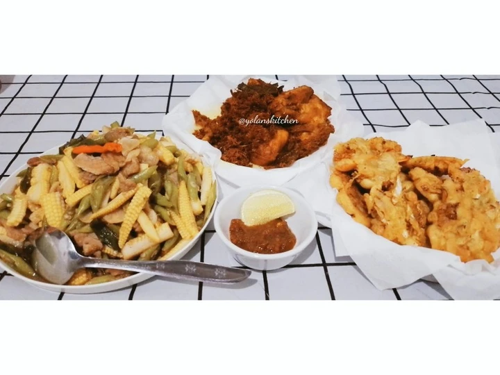 Cara Mudah Membikin Resep Tumis Daging Cabe Ijo Putren Buncis, Ayam Serundeng Bawan Jagung yang Menggugah Selera Anti Ribet, Lezat