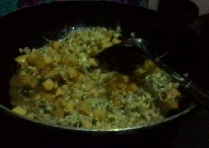 Anti Ribet, Memasak 21.19 tumis taoge putih telur Kekinian