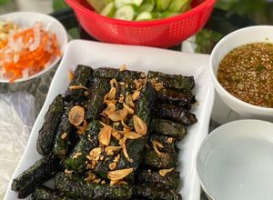 Hình của món Bò lá lốt.