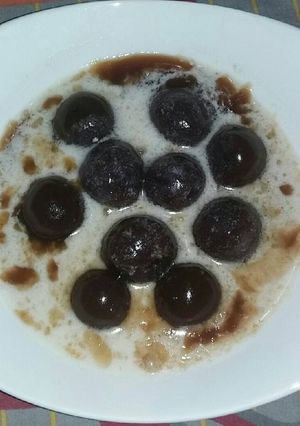 Foto resep Bubur candil ubi ungu Postingrame2_recookumbiumbian