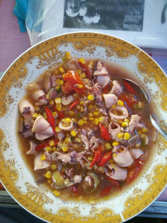 Foto resep Tumis Kuah Cumi Jagung Saus Tiram