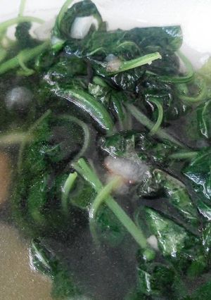 Foto resep Rebus bayam