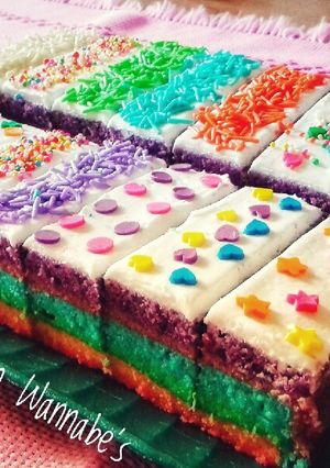 Foto resep Rainbow Cake