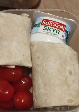 Une photo de Menu pique-nique : wrap