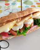 Bocata mixto+vegetal