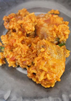 Foto principal de Arroz con pollo y auténtico azafrán