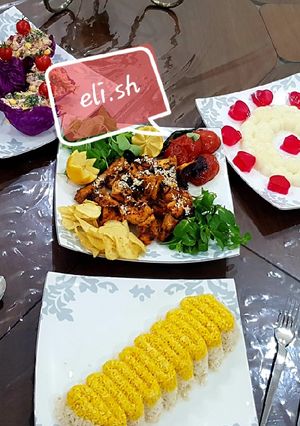 عکسی از دستور جوجه با استخوان