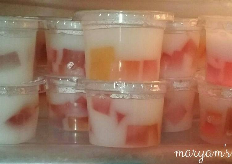 Resep Puding Mozaik yang Enak Banget