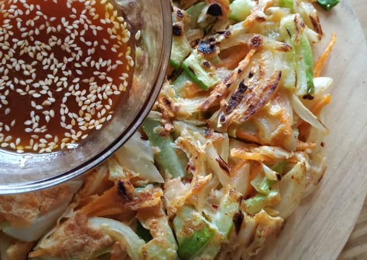 Vegetable Pancake || Yachaejeon 야채전