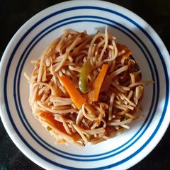 Veg Hakka Noodles A picture of Veg Hakka Noodles.