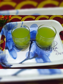 A picture of Green Grapes Juice.