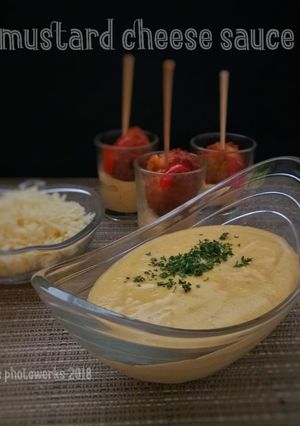 Foto resep Mustard Cheese Sauce #ketopad_cp_sauceketo