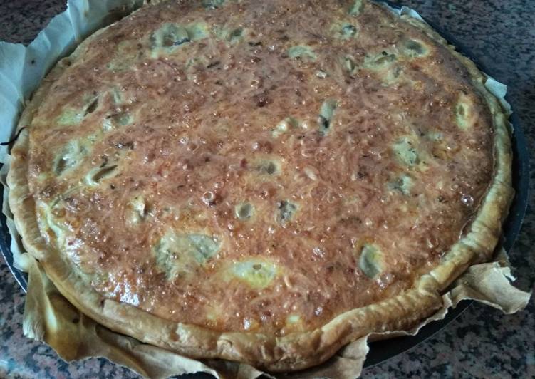 Step-by-Step Guide to Make Quick Quiche de sobras de pescada