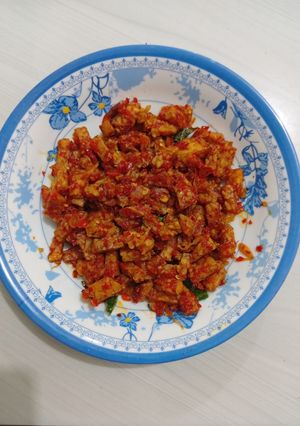 Foto resep Tumis tempe pedas nikmat dan simpel