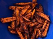 A picture of sweet potato fries