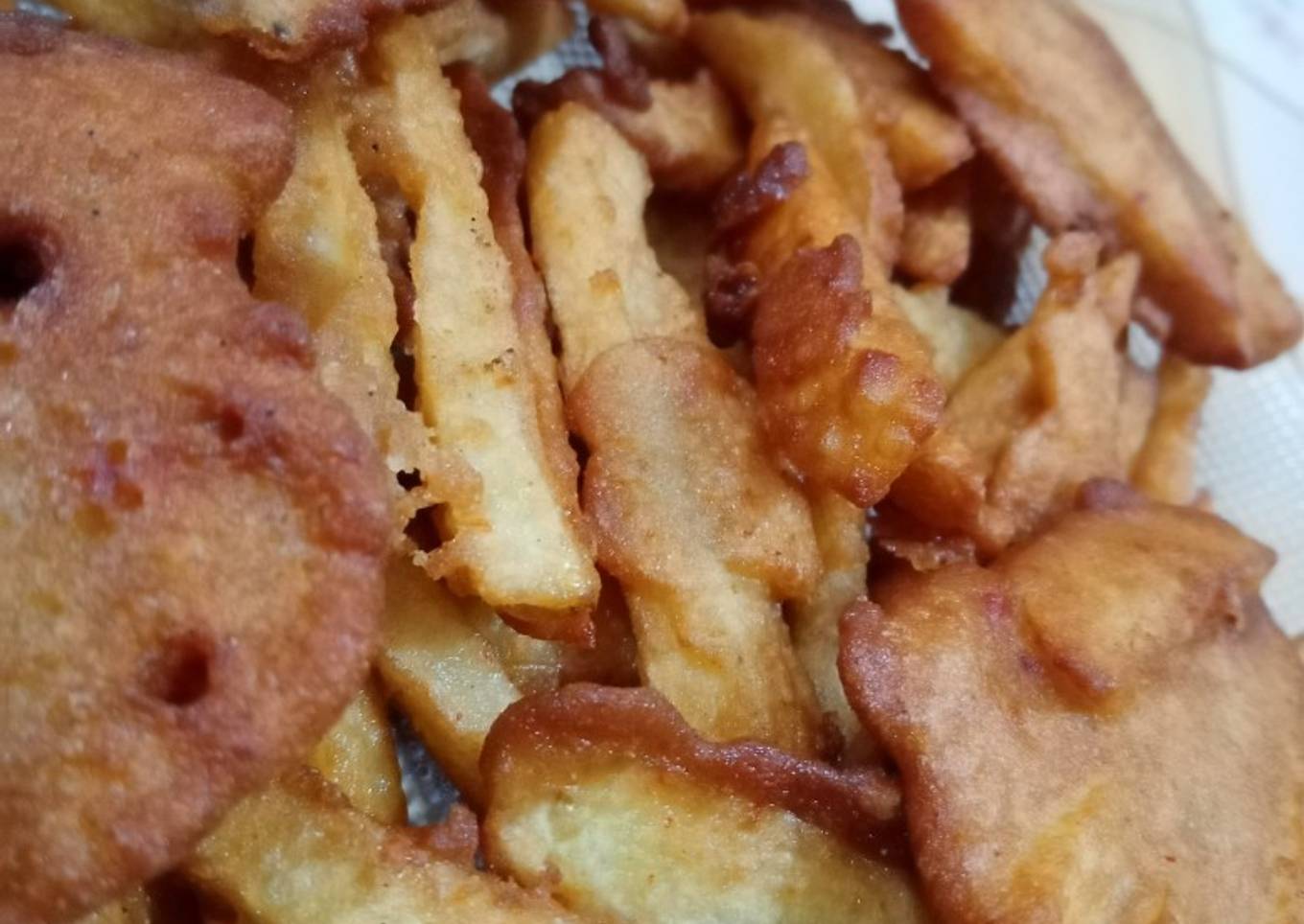 Indian fries pakory😋😋😋😋