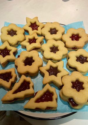 Vegán linzer recept fotója