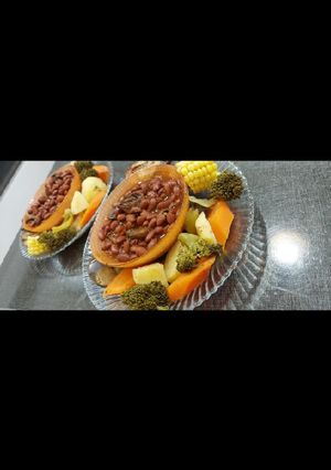 عکسی از دستور بشقاب رژیمی