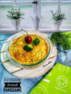 Foto resep Kentang Brokoli Panggang👩🍳