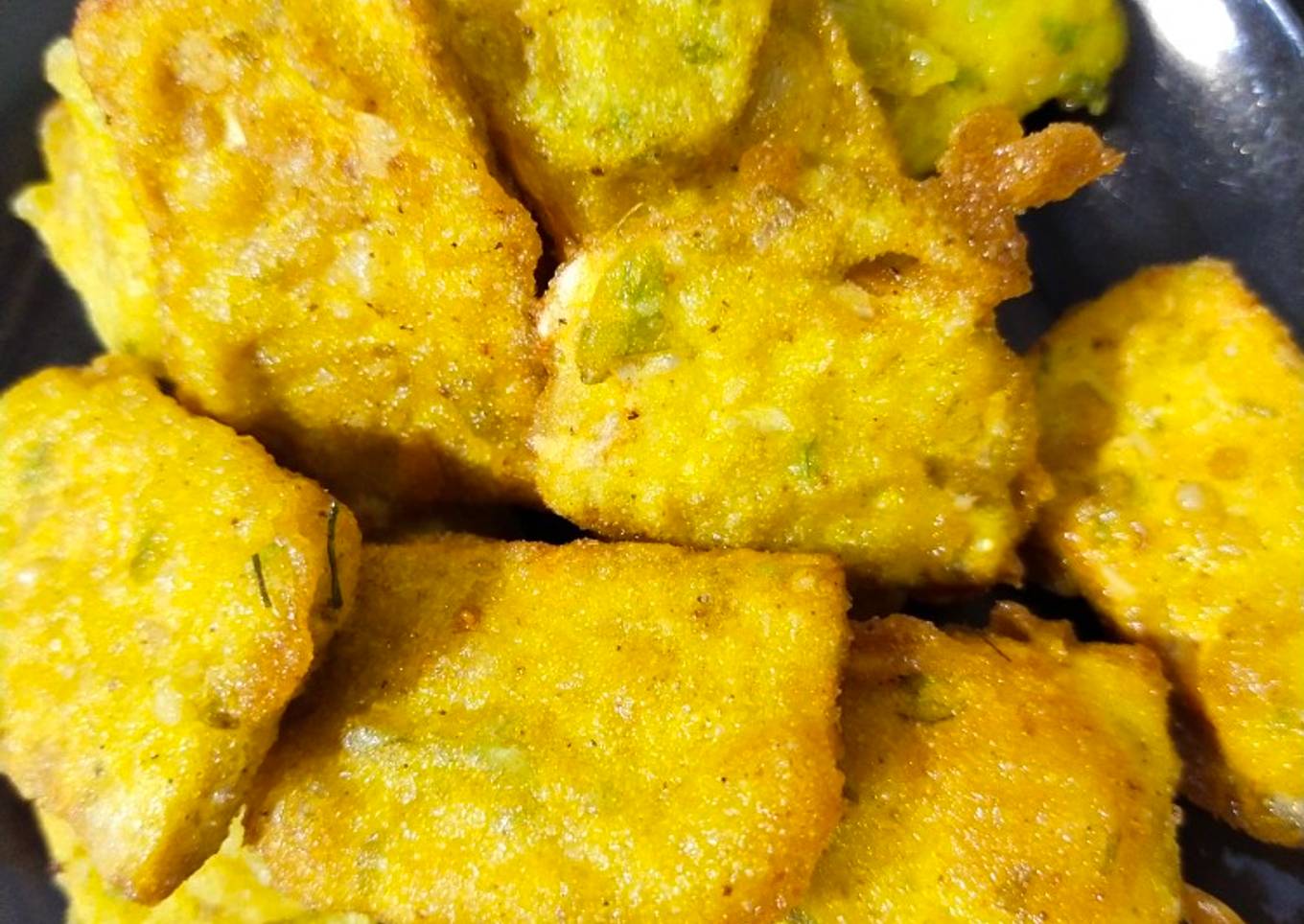 Tempe Goreng Kuning Gurih (vegan)