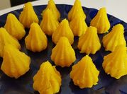 A picture of mawa modak