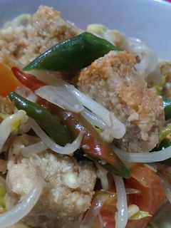 Foto resep Tumis Oncom Tauge Praktis