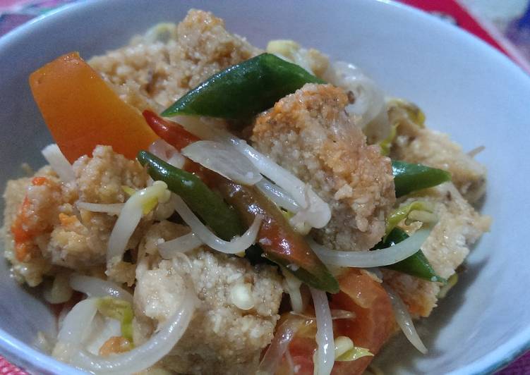 Tumis Oncom Tauge Praktis