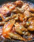 Cánh gà chiên (rim) nước mắm