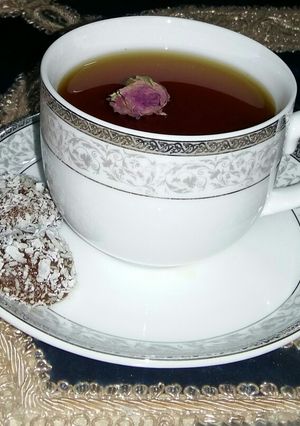 عکسی از دستور حلوا شیر خشک عربی