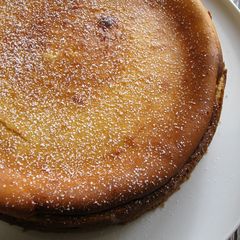 Super Easy Baked Cheesecake A picture of Super Easy Baked Cheesecake.