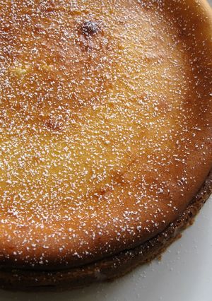 A picture of Super Easy Baked Cheesecake.