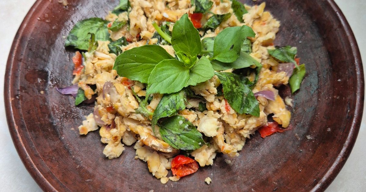 Tempe penyet diet kenangan masa kecil