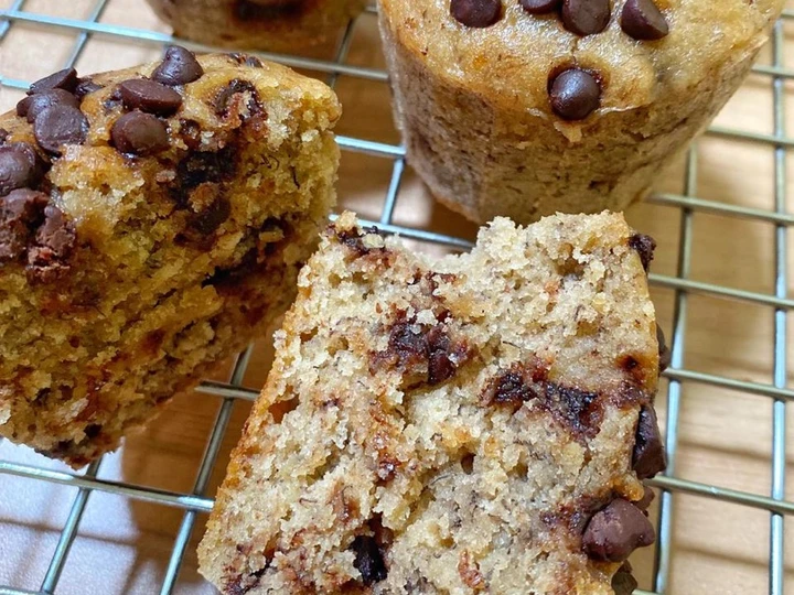 Langkah Gampang Membuat Resep  Banana muffin yang Menggugah Selera, Bikin Ketagihan