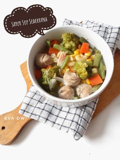 Foto resep Sayur Sop Sederhana