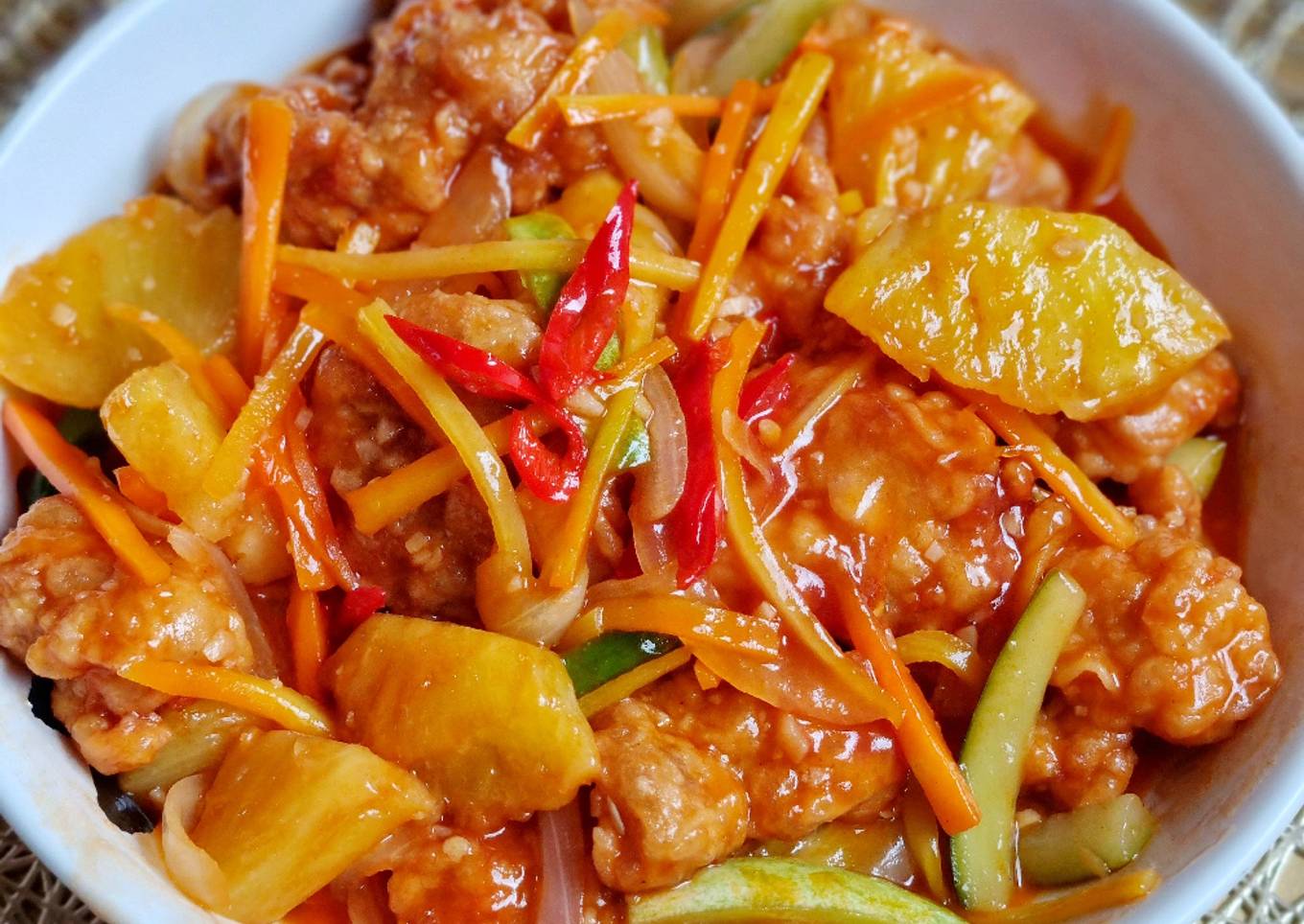 Ayam asam manis / koloke / kuluyuk