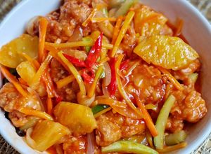 Foto resep Ayam asam manis / koloke / kuluyuk