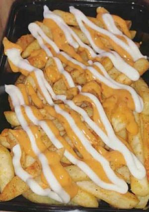 A picture of French fries.