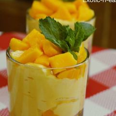 A picture of Mango Yogurt.