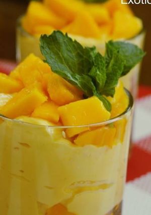 A picture of Mango Yogurt.