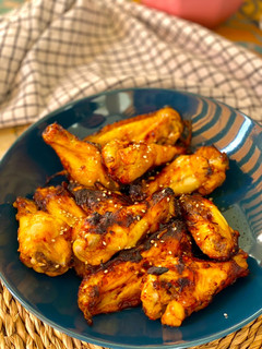 Una foto de Alitas piri piri en freidora de aire Ninja foodie